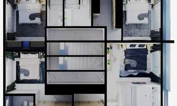 Imagem 3: Sobrado com 3 dorms, Guilhermina, Praia Grande - R$ 790 mil, Cod: 2339