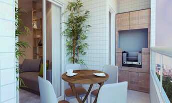 Imagem 3: Apartamento com 2 dorms, Mirim, Praia Grande - R$ 416 mil, Cod: 2456