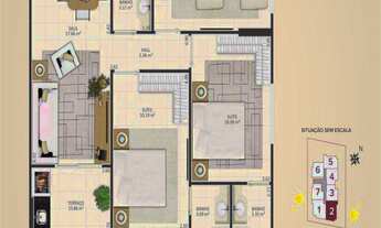 Imagem 6: Apartamento com 3 dorms, Aviação, Praia Grande - R$ 755 mil, Cod: 376