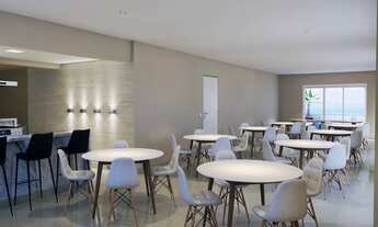 Imagem 2: Apartamento com 1 dorm, Boqueirão, Praia Grande - R$ 400 mil, Cod: 2377