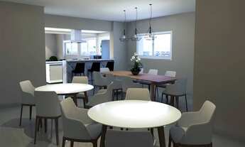 Imagem 5: Apartamento com 1 dorm, Boqueirão, Praia Grande - R$ 415 mil, Cod: 2381