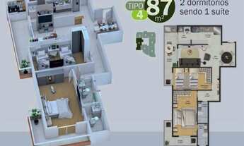 Imagem 4: Apartamento com 1 dorm, Real, Praia Grande - R$ 384 mil, Cod: 895