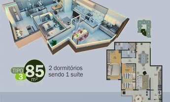 Imagem 5: Apartamento com 1 dorm, Real, Praia Grande - R$ 384 mil, Cod: 895