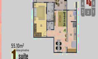 Imagem 3: Apartamento com 2 dorms, Ocian, Praia Grande - R$ 689 mil, Cod: 2797