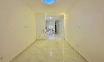 Imagem 4: Casa com piscina , área gourmet com churrasqueira no Vila Caiçara - R$ 680.000,00