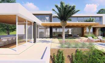 Imagem 3: Casa nova no Alphaville 10 | Residencial 10 | 5 suítes | Piscina com borda infinita