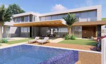 Imagem 4: Casa nova no Alphaville 10 | Residencial 10 | 5 suítes | Piscina com borda infinita