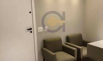 Imagem 2: Guinzza | sala comercial 104m² | mobiliada | 3 vagas na garagem