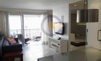 Imagem 5: Alpha Park - apto 50,40m² | 1 suíte | mobiliado | 1 vaga | sacada envidraçada