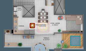 Imagem 3: Cobertura-Duplex-3-dormitorios-para-Venda-em-Ingleses-do-Rio-Vermelho-Florianopolis-SC, 3