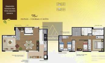 Imagem 3: Condomínio Clube - Meridian Vila Izabel. Duplex – 3 Quartos com Suíte – 2 Vagas