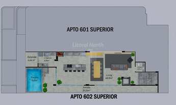 Imagem 5: Apartamento de Alto Padrão de frente para o Mar na Praia Brava