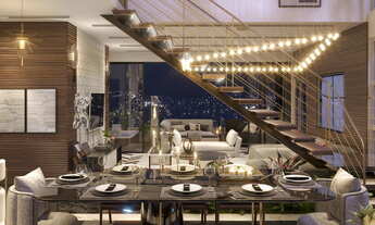 Imagem 7: Luxuoso duplex à venda no Centro de Balneário Camboriú-SC: 4 suítes, 2 salas, 3 banheiros