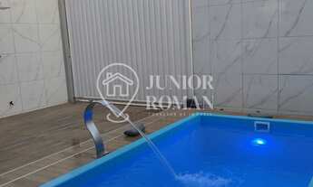 Imagem 3: Lindo sobrado com piscina, Quatro dormitórios com suite 4 vagas de garagem Edicula nos fun