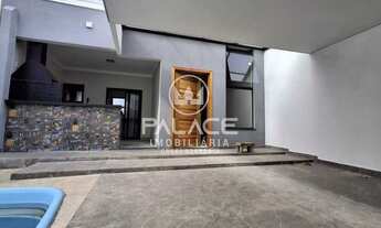 Imagem 2: Casa moderna com suíte e piscina a venda no bairro Água Branca, Piracicaba, SP