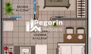 Imagem 7: Apartamento a venda no CAJURU em Curitiba/PR