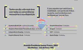 Imagem 7: Cobertura com 3 quartos sendo 2 suítes, 2 vagas de garagem, São Mateus/Juiz de Fora/MG