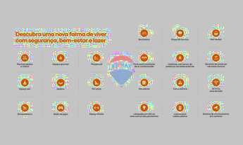 Imagem 4: Apartamento,com 2 quartos,sala em 2 ambientes, banho social, cozinha conjugada com área de