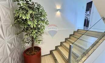 Imagem 6: Casa toda planejada com 3 quartos com suíte, sendo uma suíte máster, sala com dois ambient