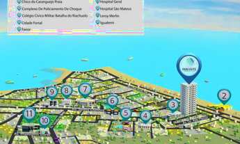 Imagem 3: APARTAMENTO COM 02 QUARTOS, 02 BANHEIROS NO MIRANTE - PRAIA DO FUTURO - PORTEIRA FECHADA