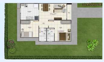 Imagem 4: Parque Real - Casas com 2 quartos e laje - bairro Tomba