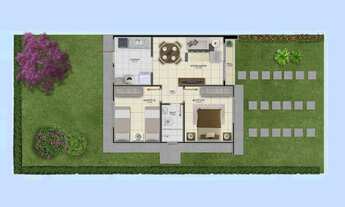 Imagem 5: Parque Real - Casas com 2 quartos e laje - bairro Tomba