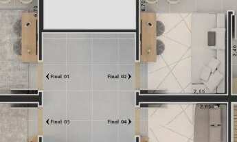 Imagem 4: APARTAMENTO EM ANDAR ALTO NO BAIRRO SÃO FRANCISCO POSSUINDO 02 DORMITÓRIOS E GARAGEM