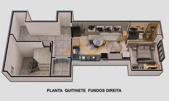 Imagem 3: Apartamento Kitchenette/Studio no Horto