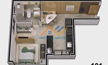 Imagem 3: Apartamento Studio no bairro Horto em Ipatinga