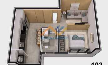 Imagem 5: Apartamento Studio no bairro Horto em Ipatinga