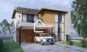 Imagem: Casa em construção no Morada da Serra