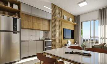 Imagem: Apartamento na Planta 2 Dormitórios - Zona