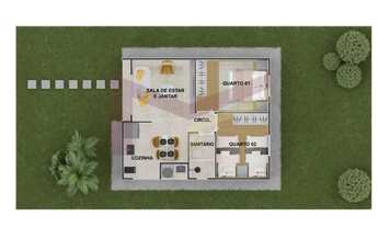 Imagem 7: Casa 2/4 no Jardim Brasil