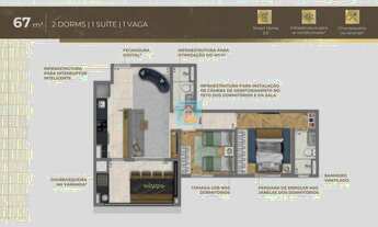 Imagem 6: Apartamento Living Blend 1 ou 2 suíte, Bonfim - Campinas