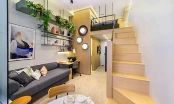 Imagem 3: Studio para venda em Vila Mariana com 1 quarto, 24m² - Com Mezanino