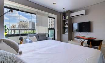 Imagem 2: Studio para venda e locação em Pinheiros com 1 quarto, sendo 1 suíte, 25m²