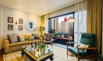 Imagem 2: Apartamento tipo para venda em Moema com 4 quartos, sendo 3 suítes, 141m²