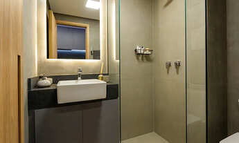 Imagem 2: Apartamento tipo para venda com 1 quarto, sendo 1 suíte, 46m²