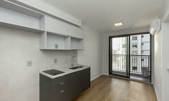 Imagem 2: Apartamento tipo para venda e locação em Campo Belo com 1 quarto, sendo 1 suíte, 32m²