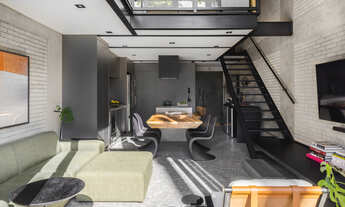 Imagem 2: Loft para venda em Pinheiros com 1 quarto, sendo 1 suíte, 124m²