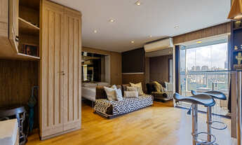 Imagem 1: Vende-se apto com 1 dormitório e vaga. Mobiliado na Aclimação - 40m²