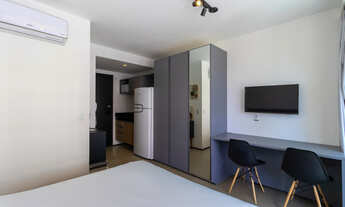 Imagem 3: Studio para venda em Indianópolis com 1 quarto, sendo 1 suíte, 22m²