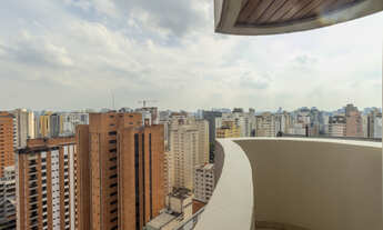 Imagem 4: Apartamento tipo para locação em Moema com 4 quartos, sendo 4 suítes, 198m²