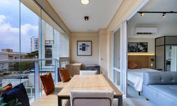 Imagem 2: Studio para venda em Campo Belo com 1 quarto, 40m²