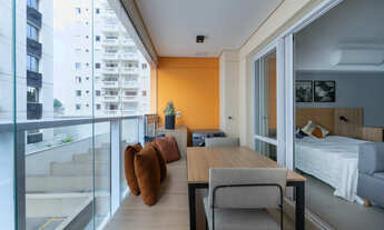 Imagem 2: Studio para venda em Campo Belo com 1 quarto, 45m²