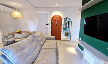 Imagem 2: Apartamento tipo para venda em Brooklin com 3 quartos, sendo 1 suíte, 71m²