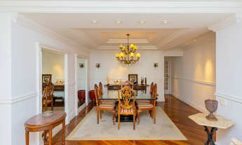 Imagem 6: Apartamento tipo para venda em Moema com 4 quartos, sendo 3 suítes, 155m²