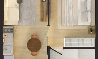 Imagem 7: Studio para venda em Jardim Paulista com 1 quarto, sendo 1 suíte, 27m²