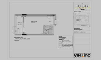 Imagem 2: Studio para venda em Moema com 1 quarto, 24m²