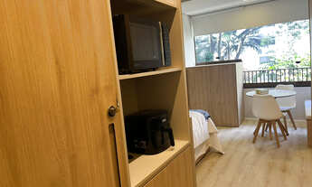 Imagem 4: Studio para venda e locação em Campo Belo com 1 quarto, sendo 1 suíte, 25m²